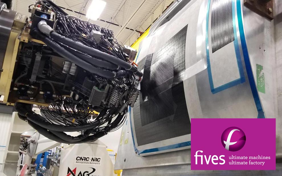 Fives Lund automated composite manufacturing and inspection equipment